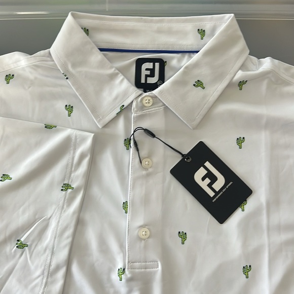 FootJoy Other - NEW FJ FootJoy 2XL XXL Golf Performance Polo Cactus Lisle Summertime Ready UV50